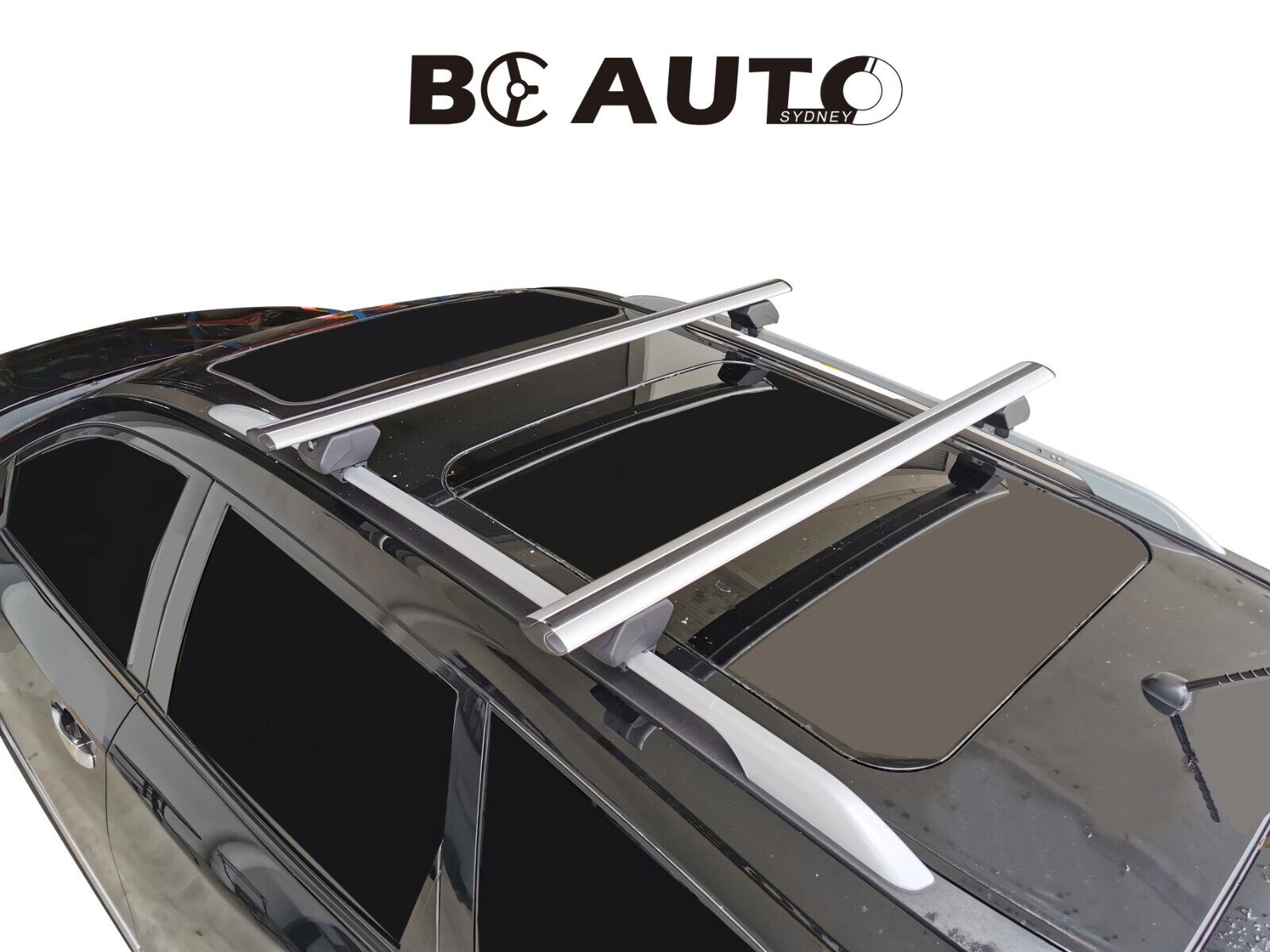 Alloy Roof Rack Cross Bar for Nissan Pathfinder R52 2014-21 Lockable 135cm  - Best Click BCautoworks