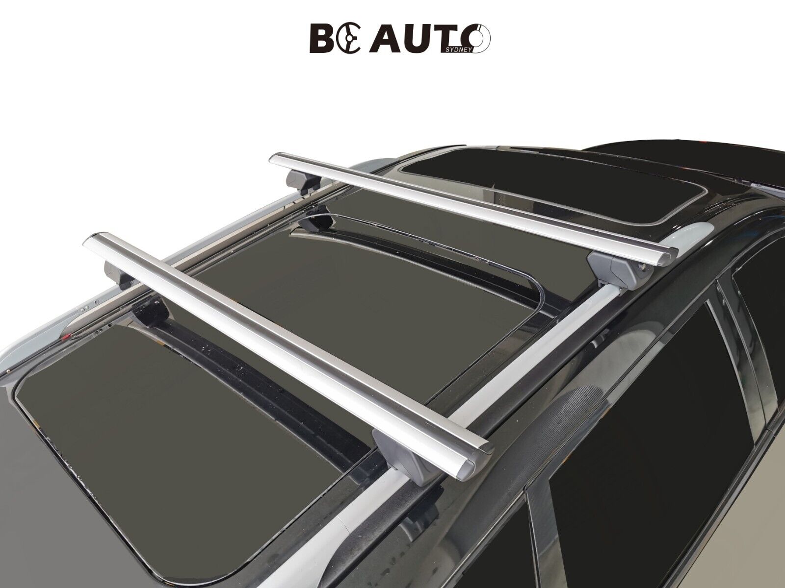 Alloy Roof Rack Cross Bar for Nissan Pathfinder R52 2014-21 Lockable 135cm  - Best Click BCautoworks